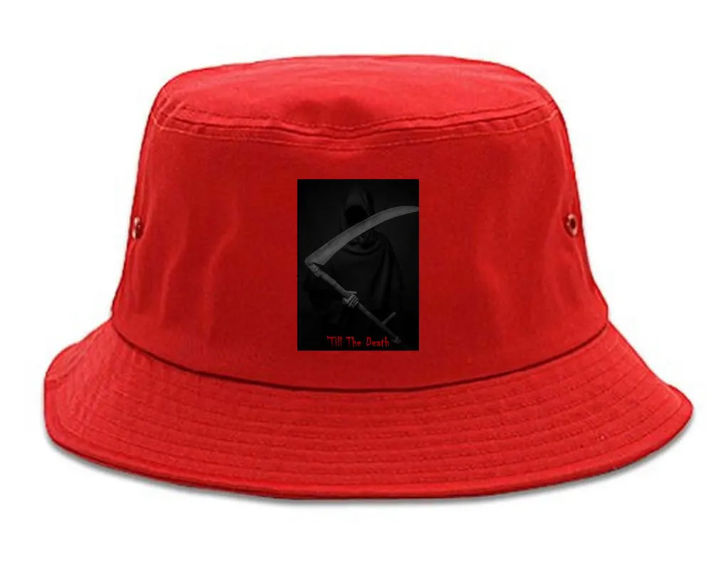 Till The Death Grim Reaper Bucket Hat Cap