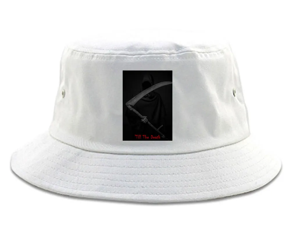Till The Death Grim Reaper Bucket Hat Cap