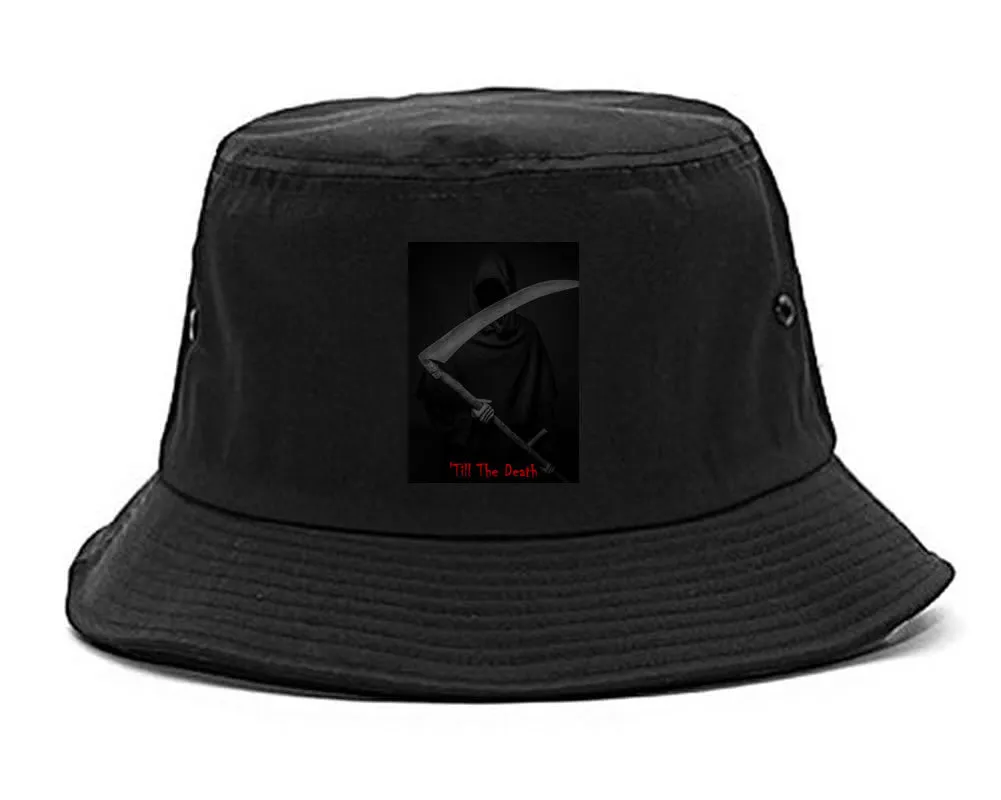 Till The Death Grim Reaper Bucket Hat Cap