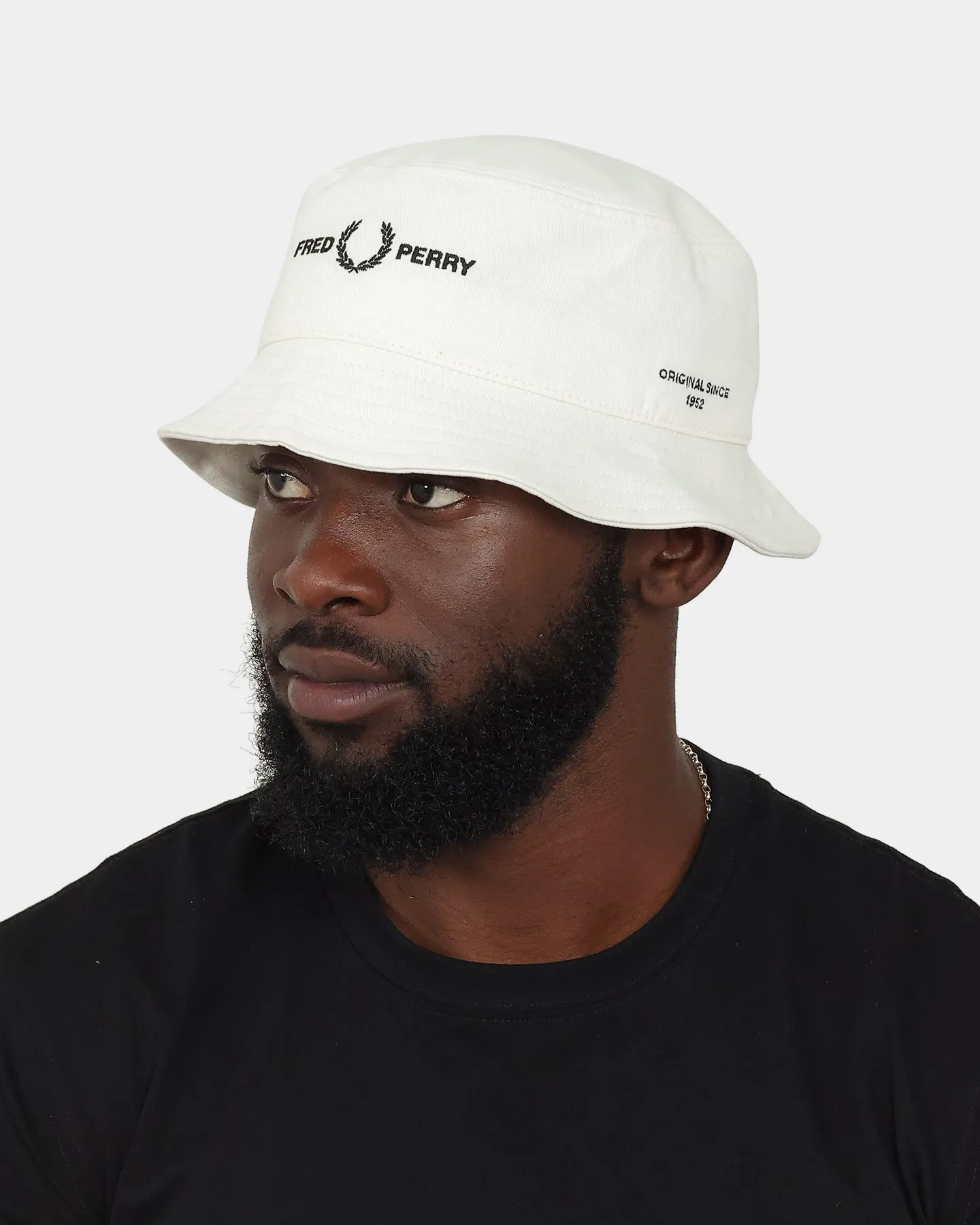 Tommy Jeans Branded Twill Bucket Hat Snow White