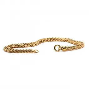 Trollbeads 14ct Gold Foxtail Link Chain TAUBR-00002