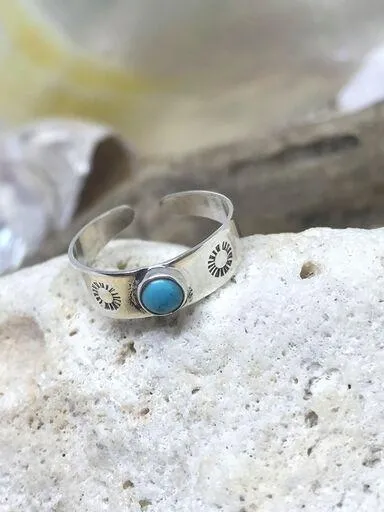 Turquoise Toe Ring