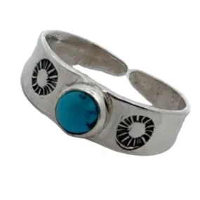 Turquoise Toe Ring