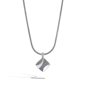 Twisted Pavé Pendant Necklace