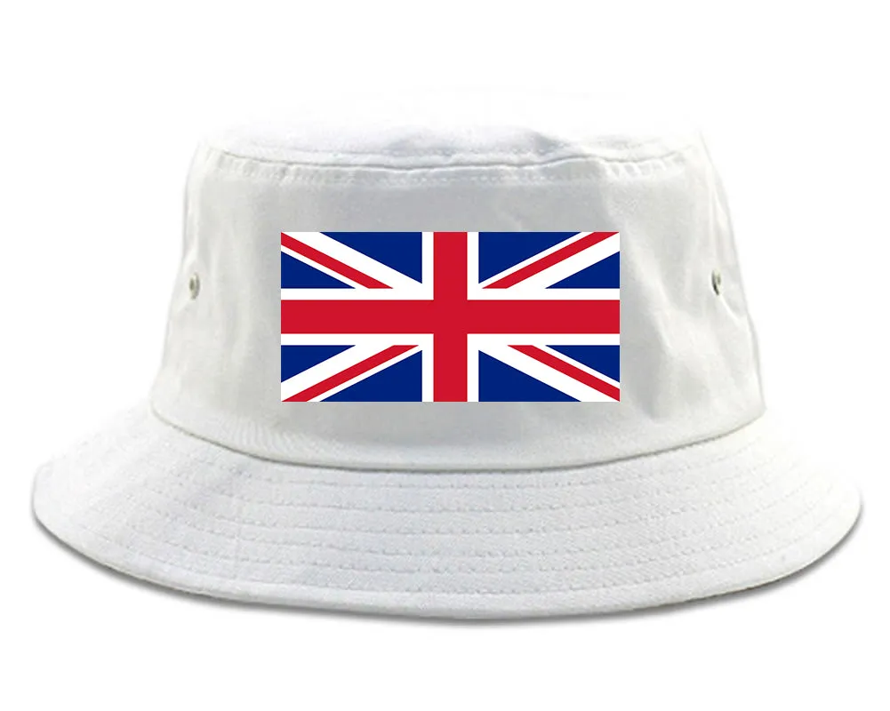 UK British Flag Chest Mens Bucket Hat