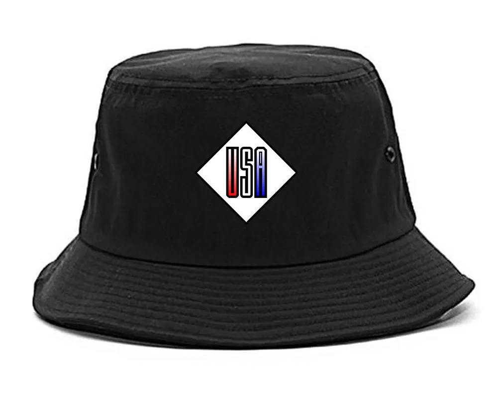 USA Diamond Logo Bucket Hat