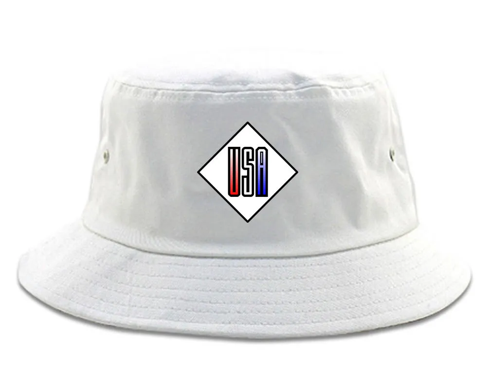USA Diamond Logo Bucket Hat