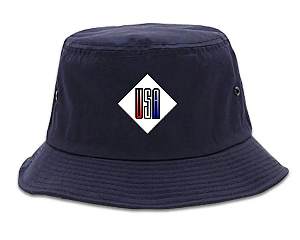 USA Diamond Logo Bucket Hat