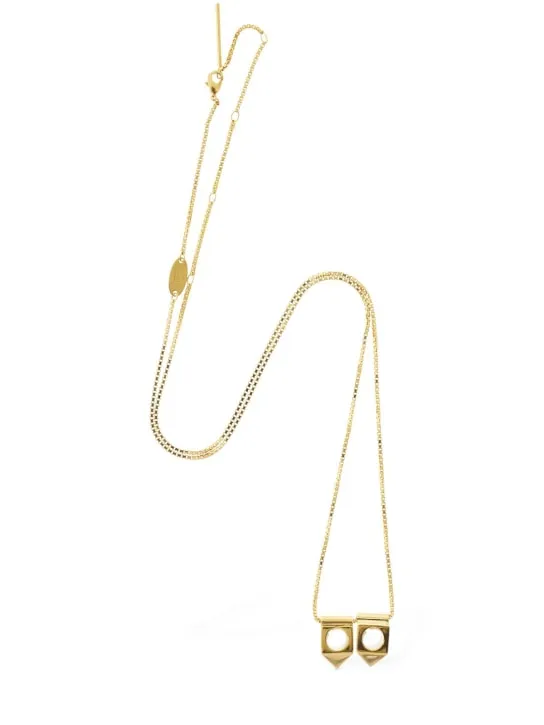 Valentino Garavani   Rockstud AirPods holder necklace 