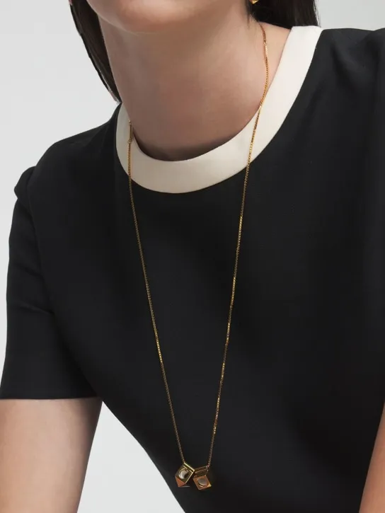 Valentino Garavani   Rockstud AirPods holder necklace 