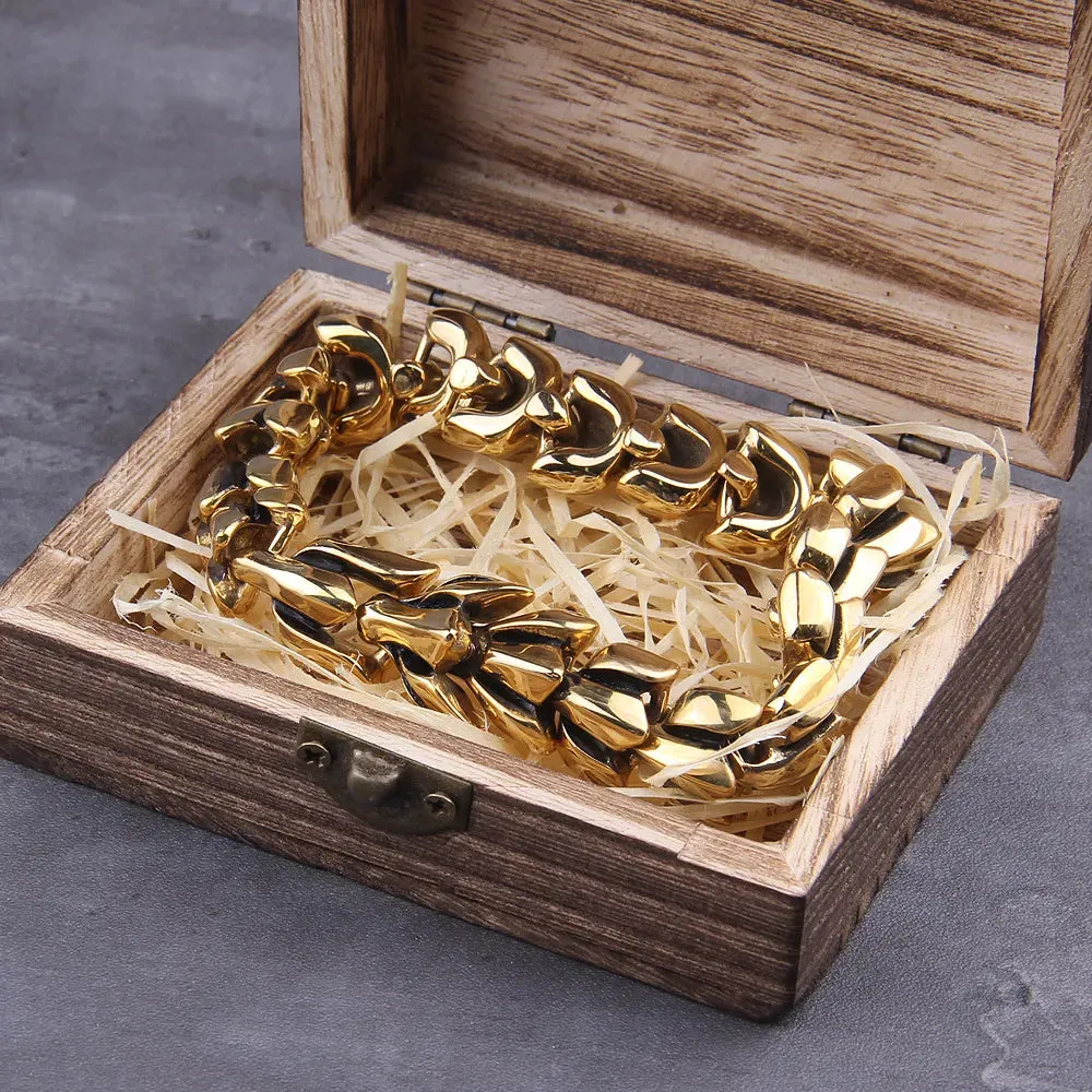Viking Ouroboros Bracelet