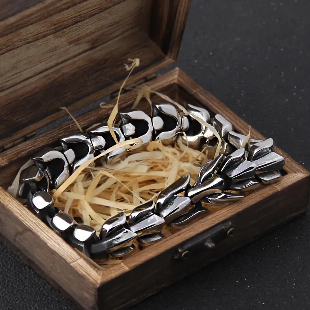 Viking Ouroboros Bracelet