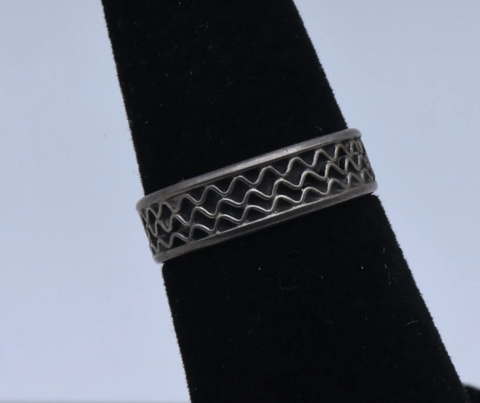 Vintage Sterling Silver Adjustable Size Toe Ring