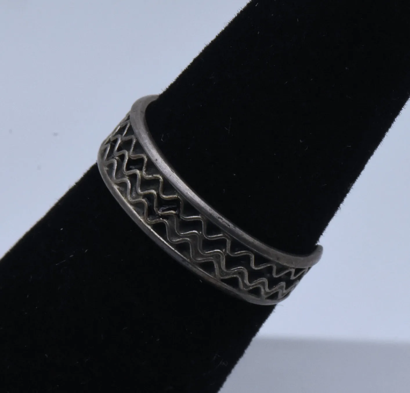 Vintage Sterling Silver Adjustable Size Toe Ring