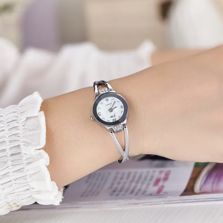 Watch Women's Steel Belt Student Bracelet Life Waterproof Quartz Electronic Ladies Fashion Watch