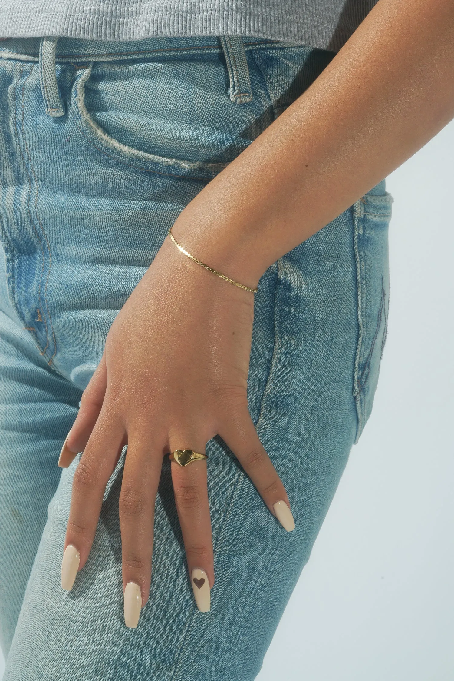 Wave Chain Bracelet