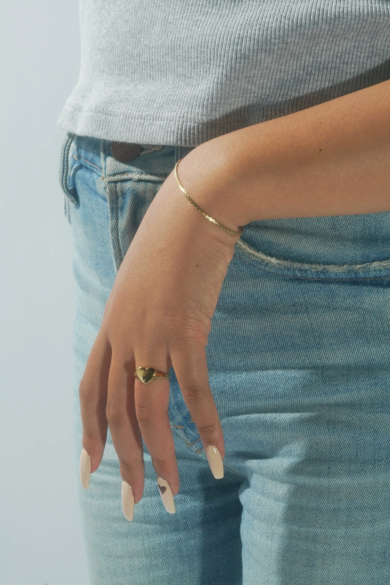Wave Chain Bracelet