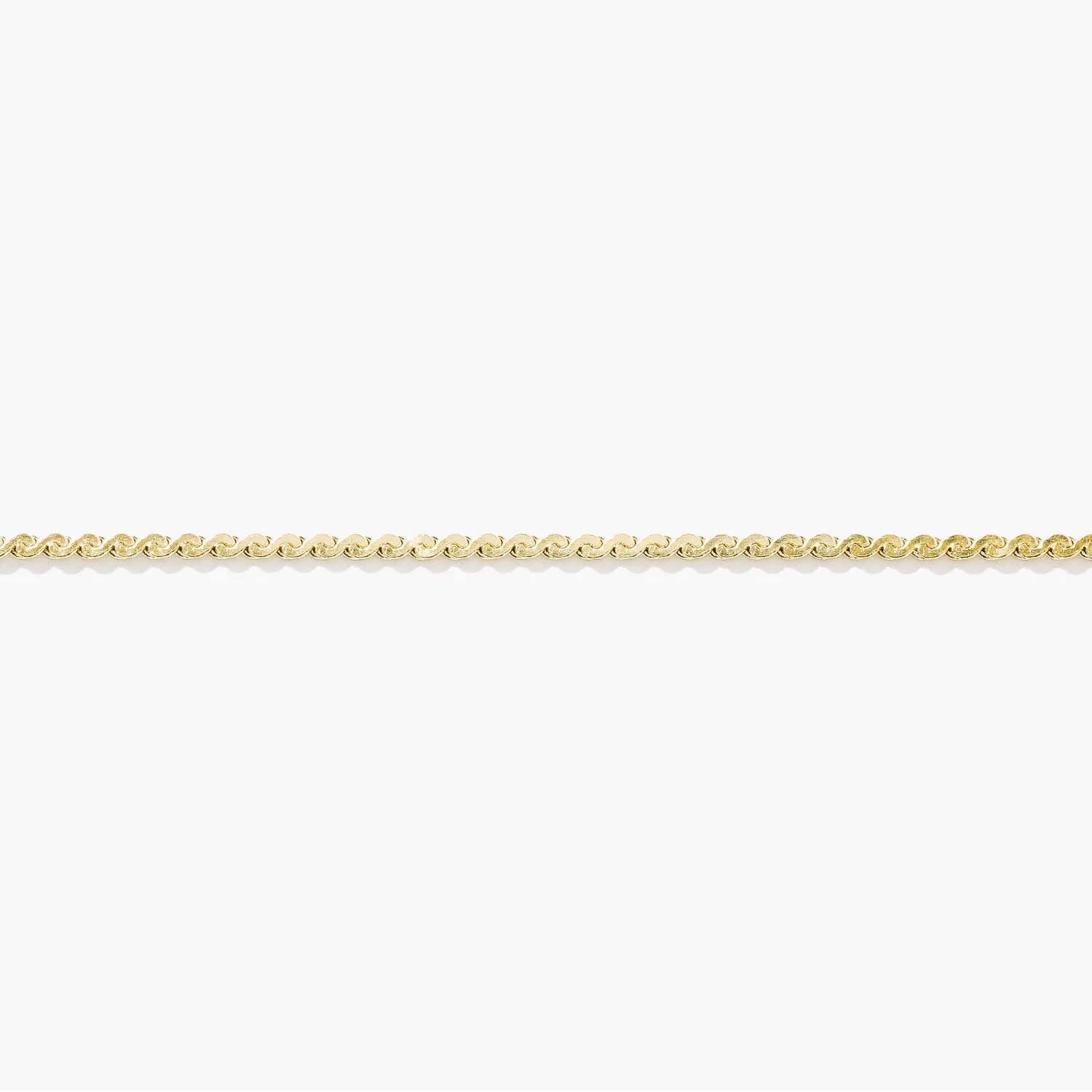 Wave Chain Bracelet