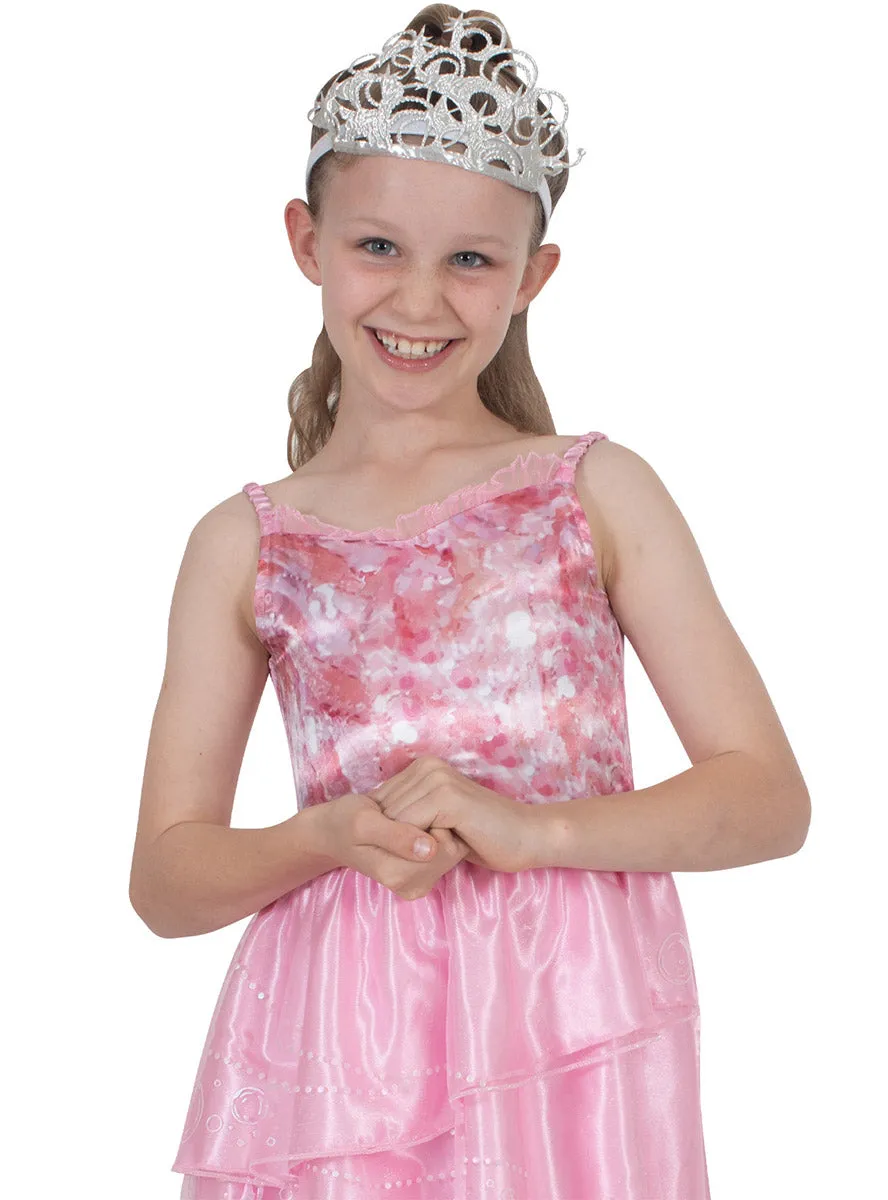 Wicked Girls Glinda the Good Witch Silver Costume Crown