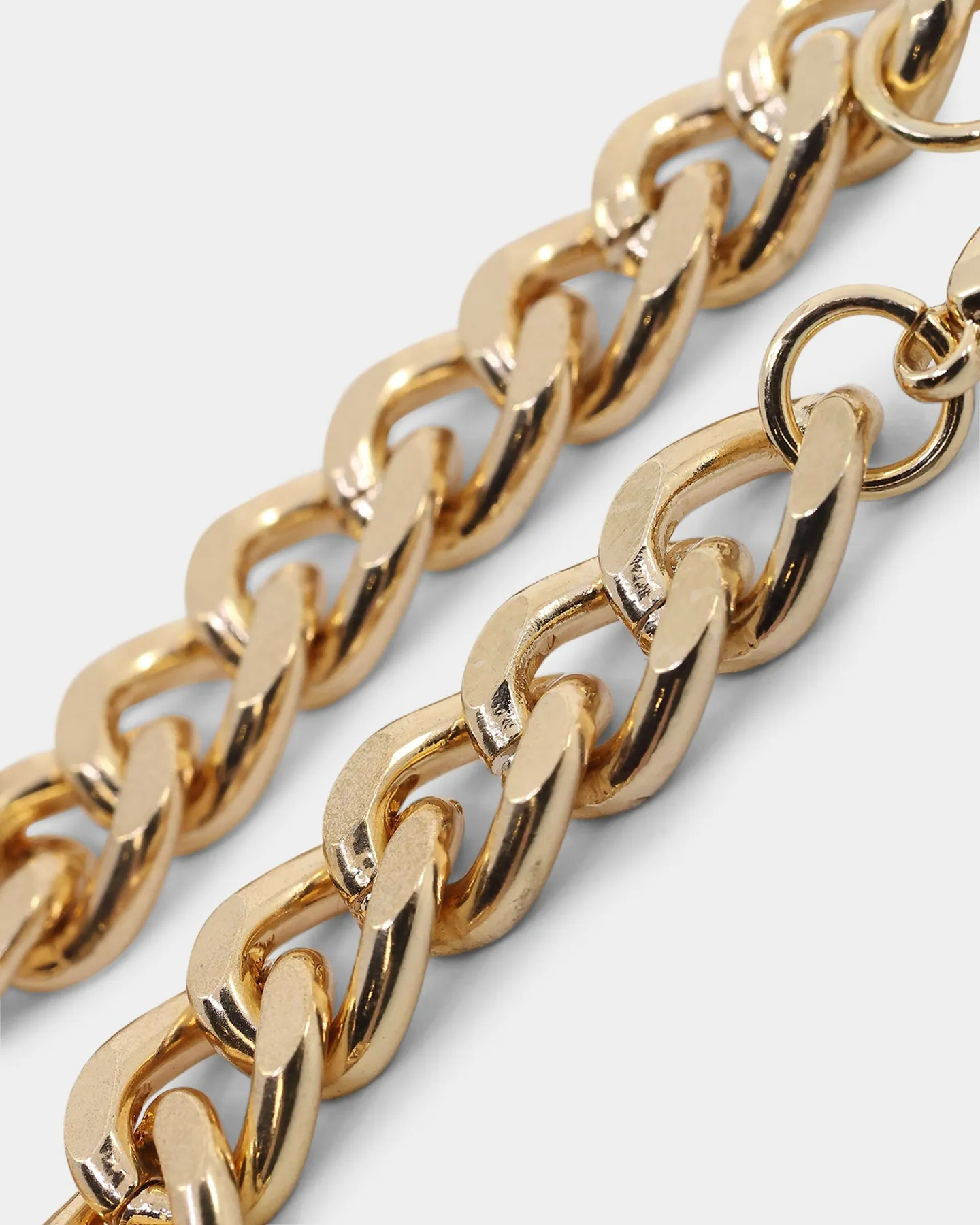 Wild for the Weekend Fired Chain Bracelet Gold