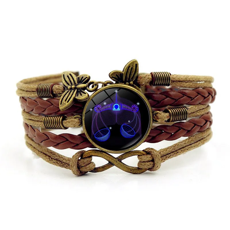 Women's Time Stone Braided Bracelet