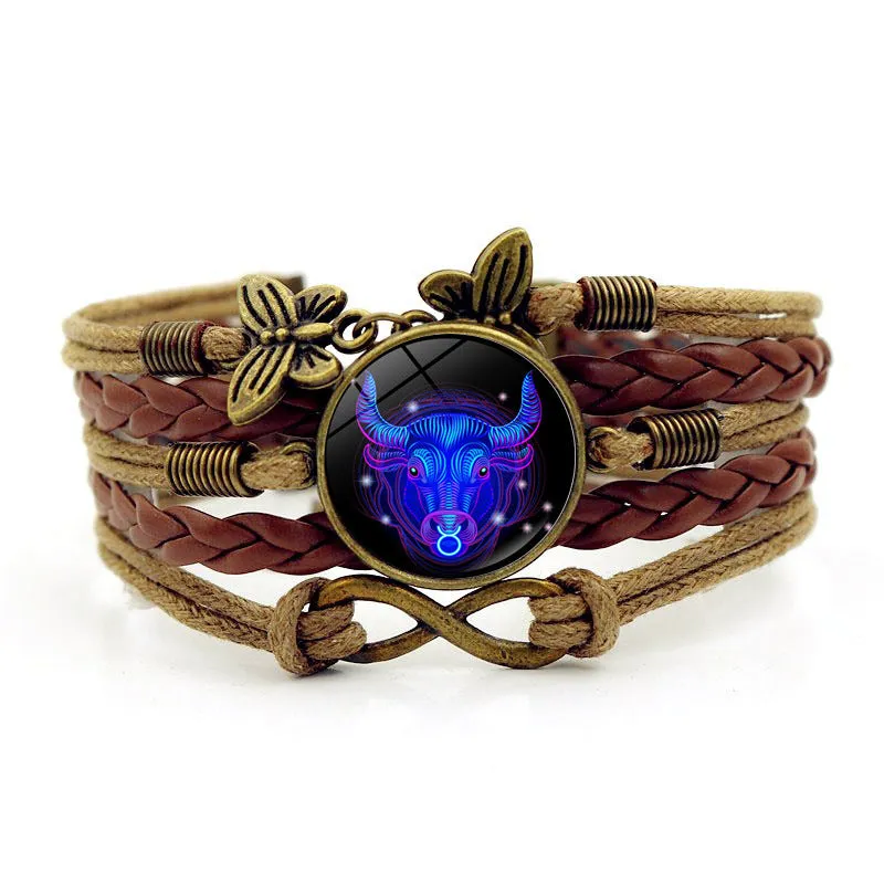 Women's Time Stone Braided Bracelet
