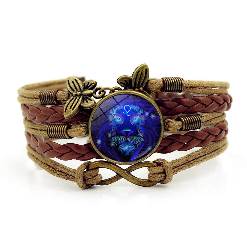 Women's Time Stone Braided Bracelet