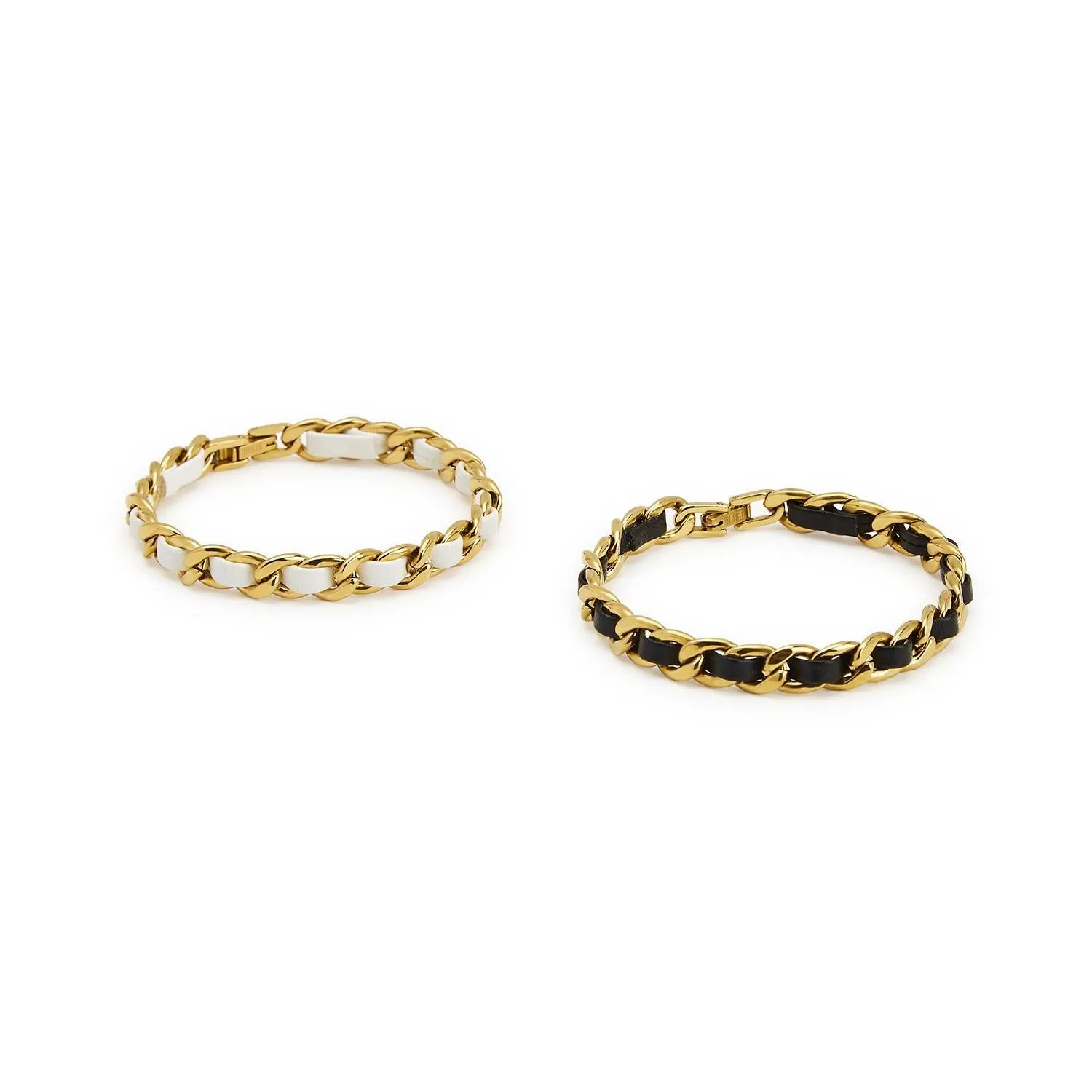 Woven Chain Link Bracelet