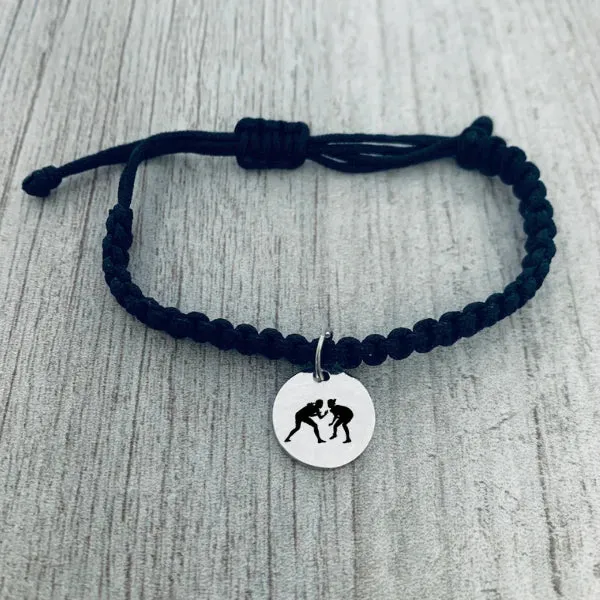 Wrestling Adjustable Rope Bracelet