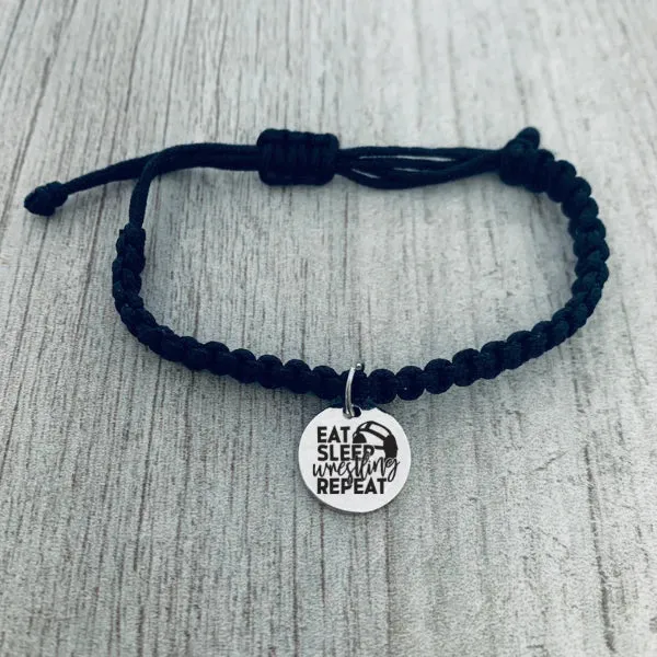 Wrestling Adjustable Rope Bracelet