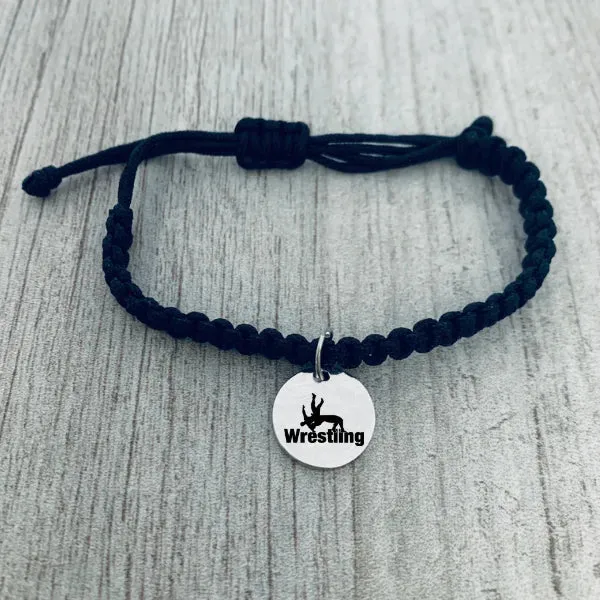 Wrestling Adjustable Rope Bracelet