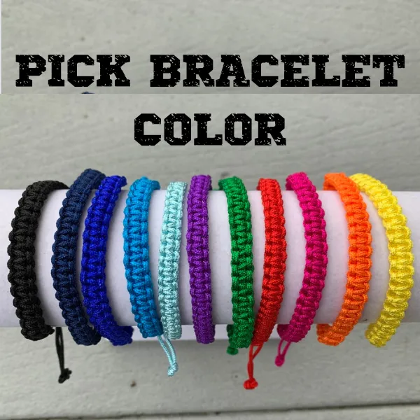 Wrestling Adjustable Rope Bracelet